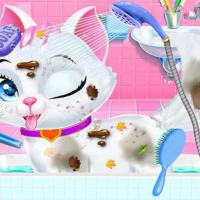Pet Vet Care Wash Feed Animals - Animal Doctor Fun